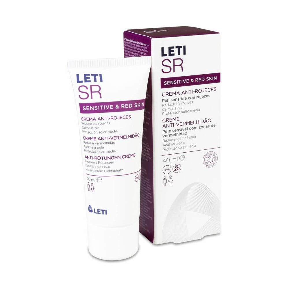 Leti Sr Crema Anti-Rojeces Spf 20, 40 Ml