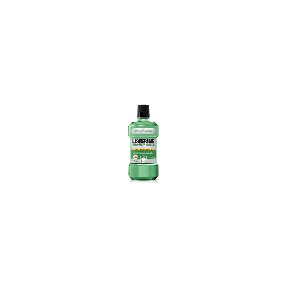 Listerine Enjuague Bucal Protección Dientes Y Encías Menta 500Ml