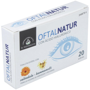 Oftalnatur Toallitas Oftálmicas, 15 Toallitas