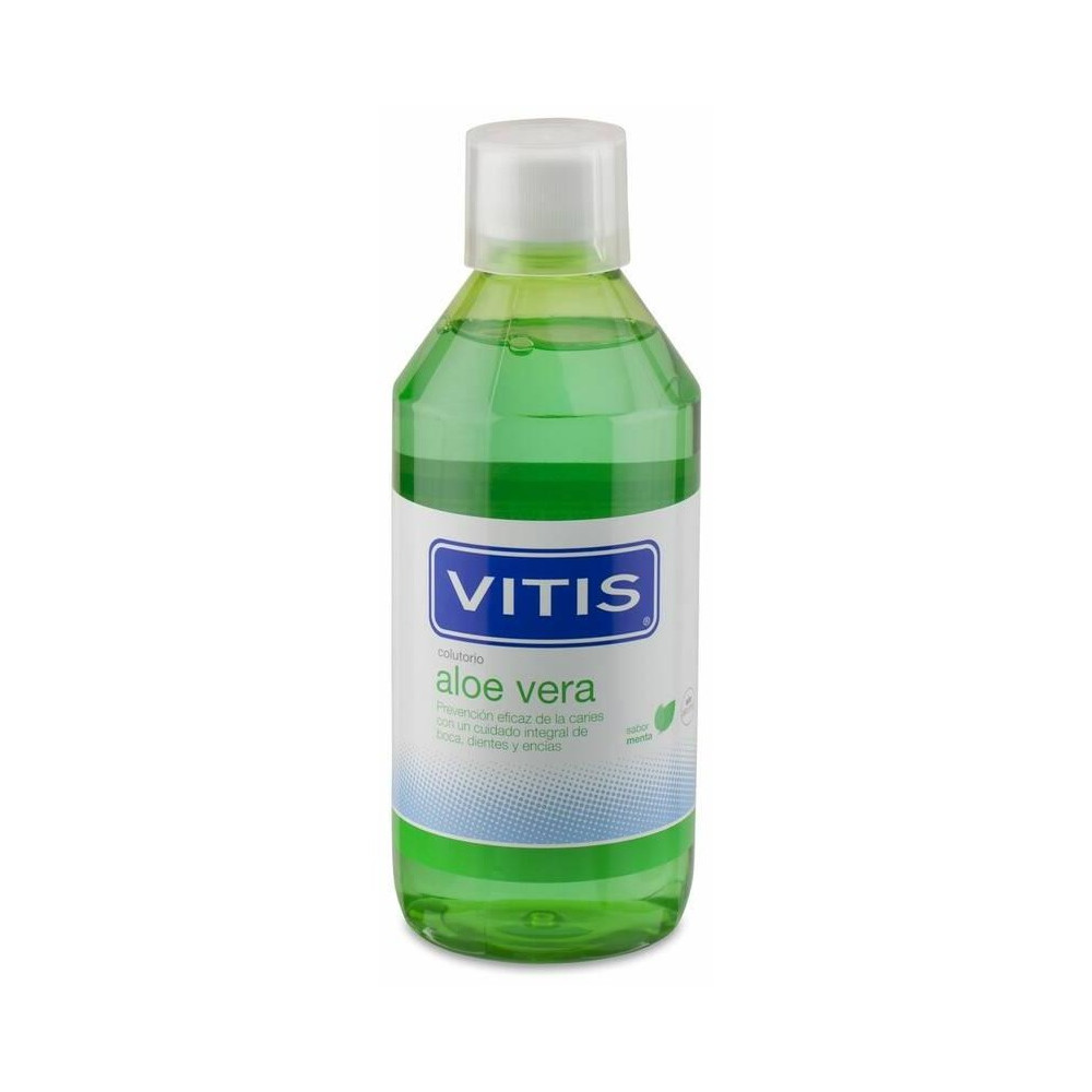 Vitis Aloe Vera Colutorio Sin Alcohol Sabor Menta 400+100Ml