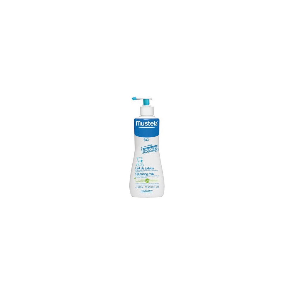 Mustela Loción Limpiadora Hidratante Cara Y Cuerpo, 500 Ml