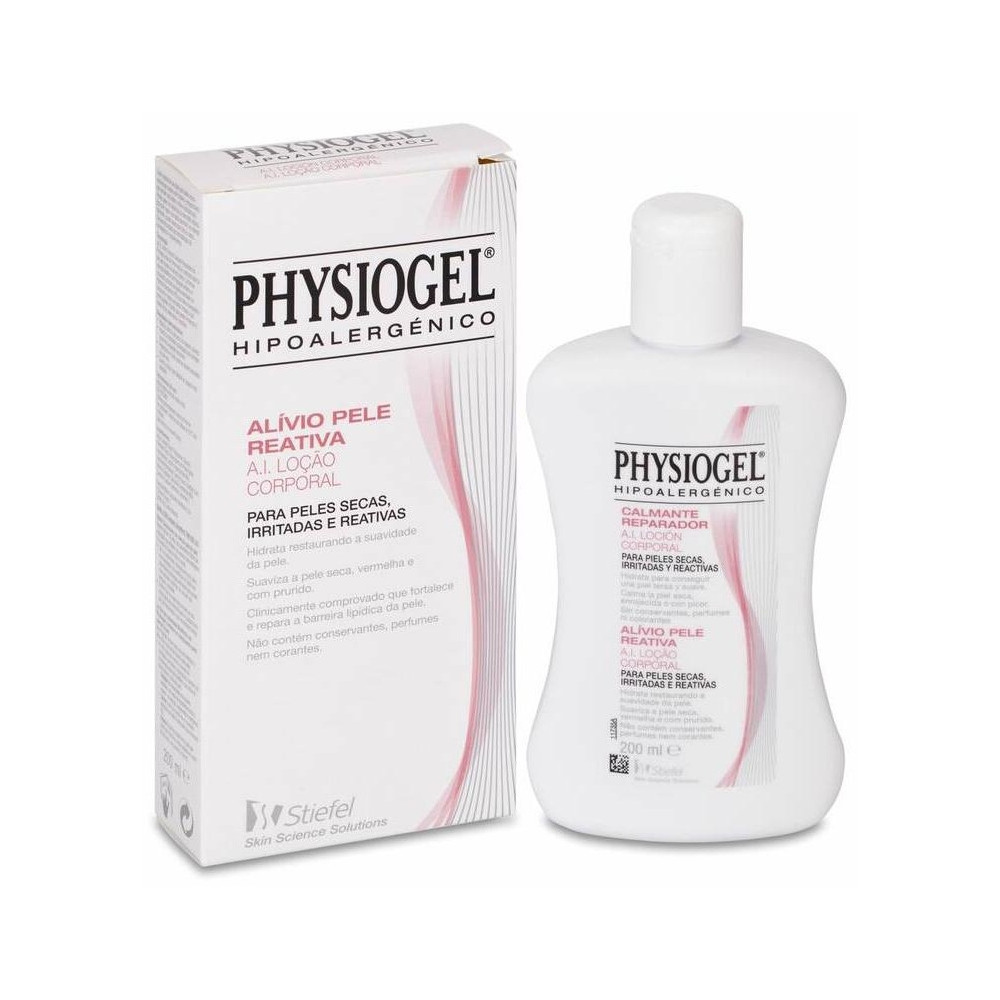 Physiogel Hipoalergénico A.I. Fluido, 200 Ml