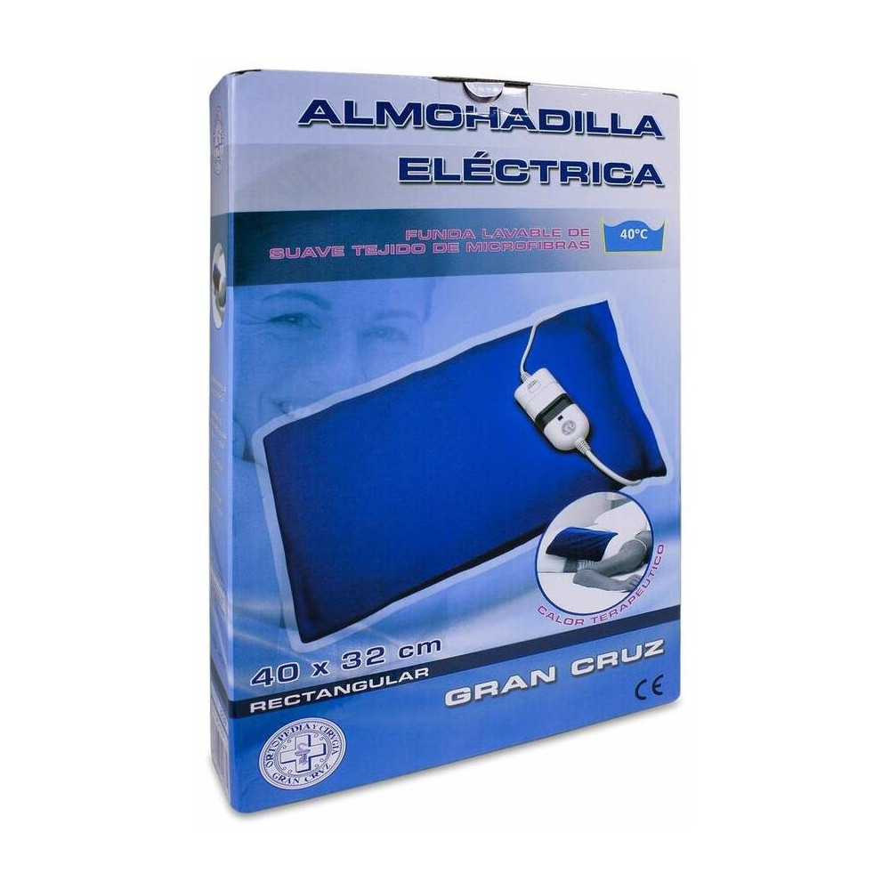 Gran Cruz Almohadilla Eléctrica Rectangular, 1 Ud