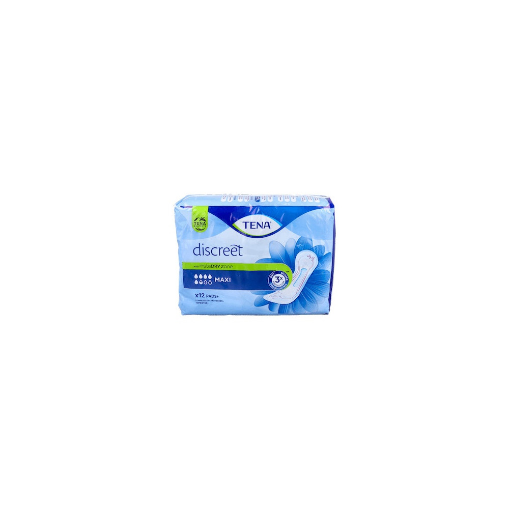 Tena Discreet Maxi Inc Ligera 12 U