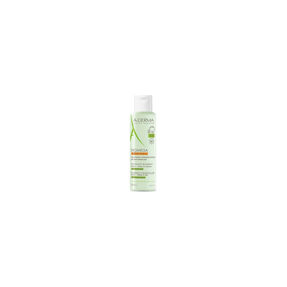A-Derma Exomega Control Gel Corporal Y Cabello Eco 500Ml