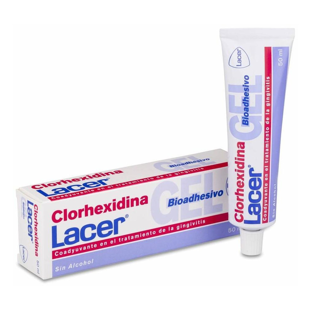 Lacer Gel Dentífrico Bioadh. Clorhexidina 50Ml