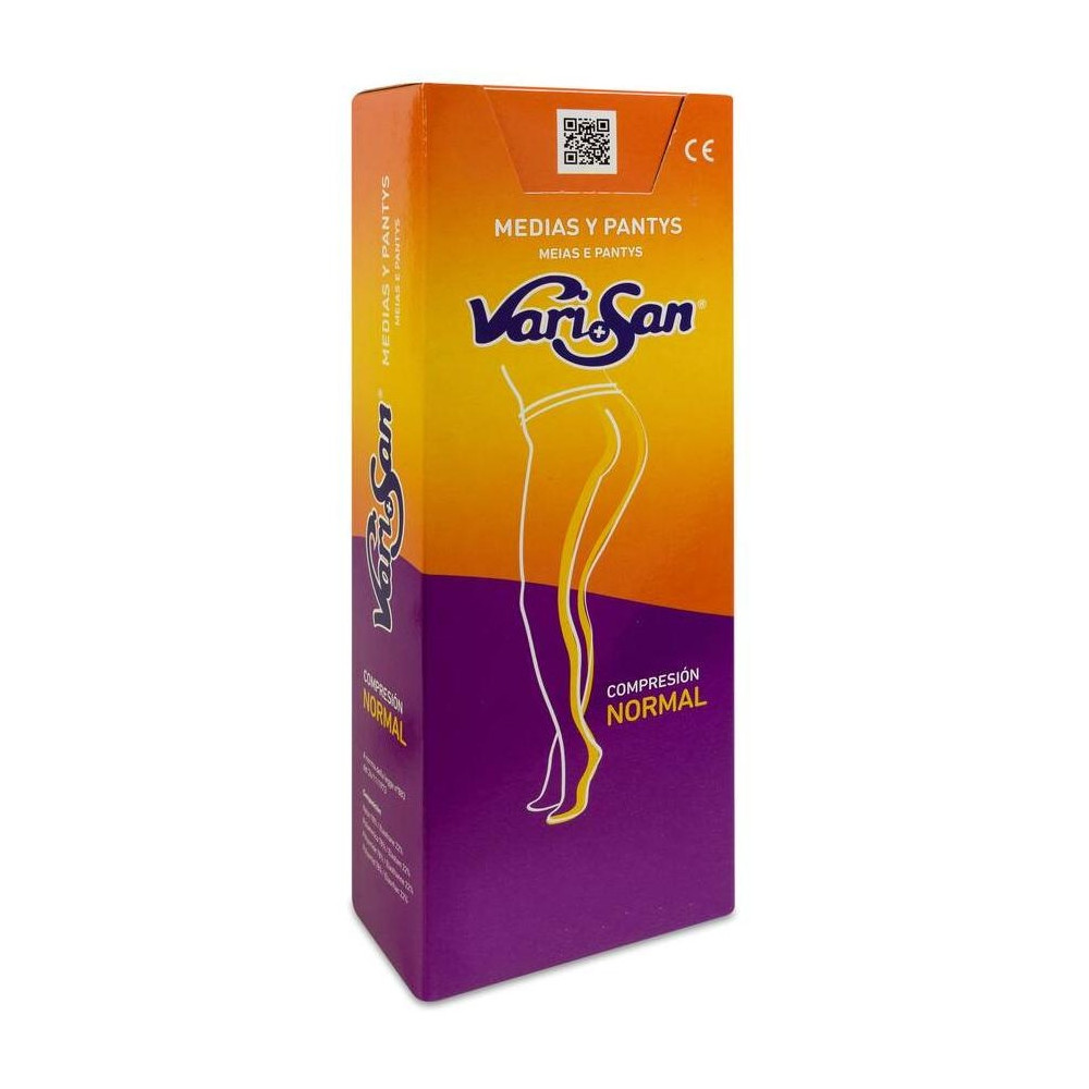 Varisan Media Corta De Compresión Normal 140 Deniers Beige Talla 2, 1 Ud