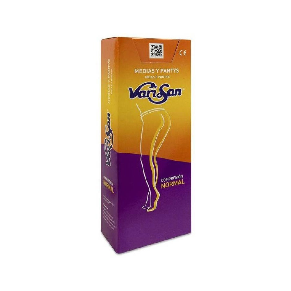 Varisan Media Corta Compresión Normal Beige Talla 3, 1 Ud