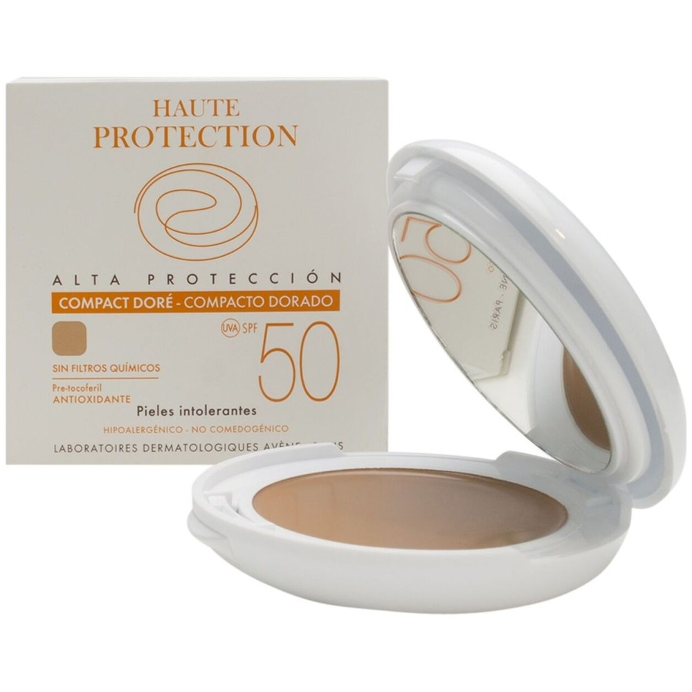 Avène Solar Compacto Coloreado Dorado Spf 50, 10 G