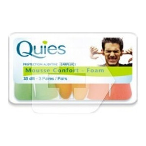 Quies Tapón Espuma 35 Db (3...
