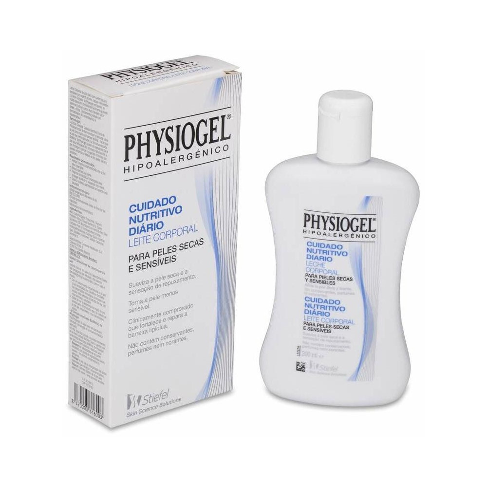 Physiogel Hipoalergénico Leche Corporal, 200 Ml