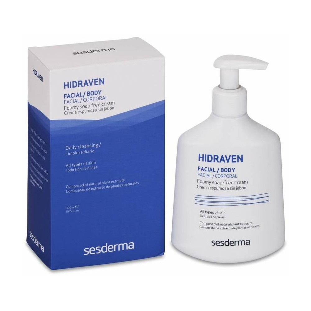 Sesderma Hidraven Crema Espumosa Sin Jabón, 300 Ml