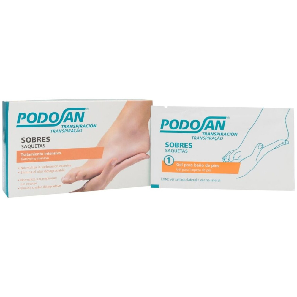 Podosan Gd Sobres Gel De Baño + Sobres Polvo, 6 Sobres