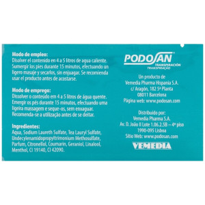 Podosan Gd Sobres Gel De Baño + Sobres Polvo, 6 Sobres