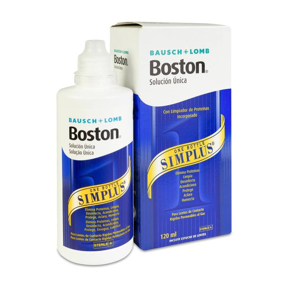 Boston Simplus Solucion Lentes Unica 120