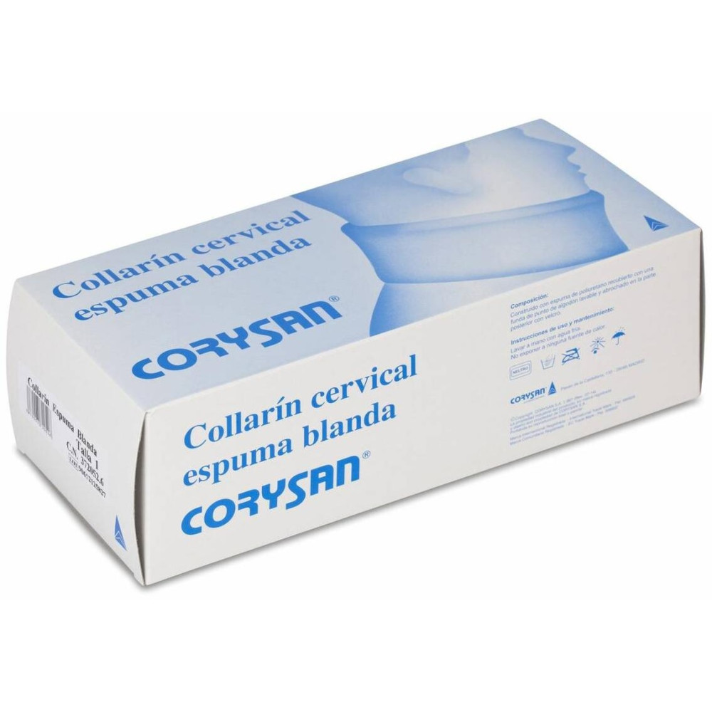 Corysan Collarín Cervical Espuma Blanda Talla 2, 1 Ud