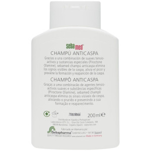 Sebamed Champu Anticaspa Grasa 200 Ml.