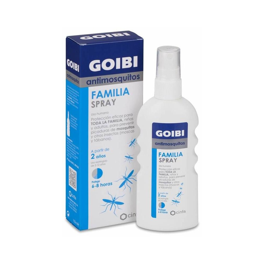 Goibi Antimosquitos Familia Repelente Spray, 100 Ml