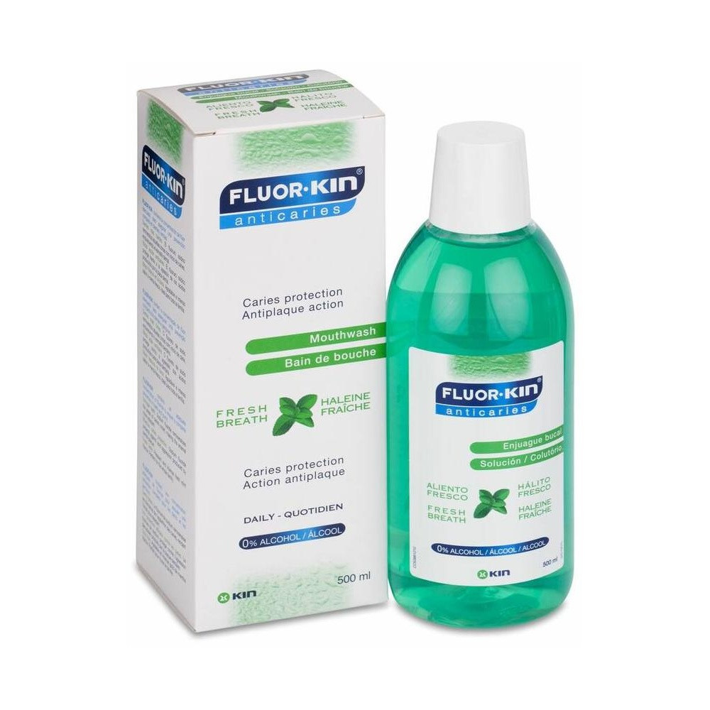 Fluor Kin Anticaries Colutorio Diario 0,5%, 500 Ml