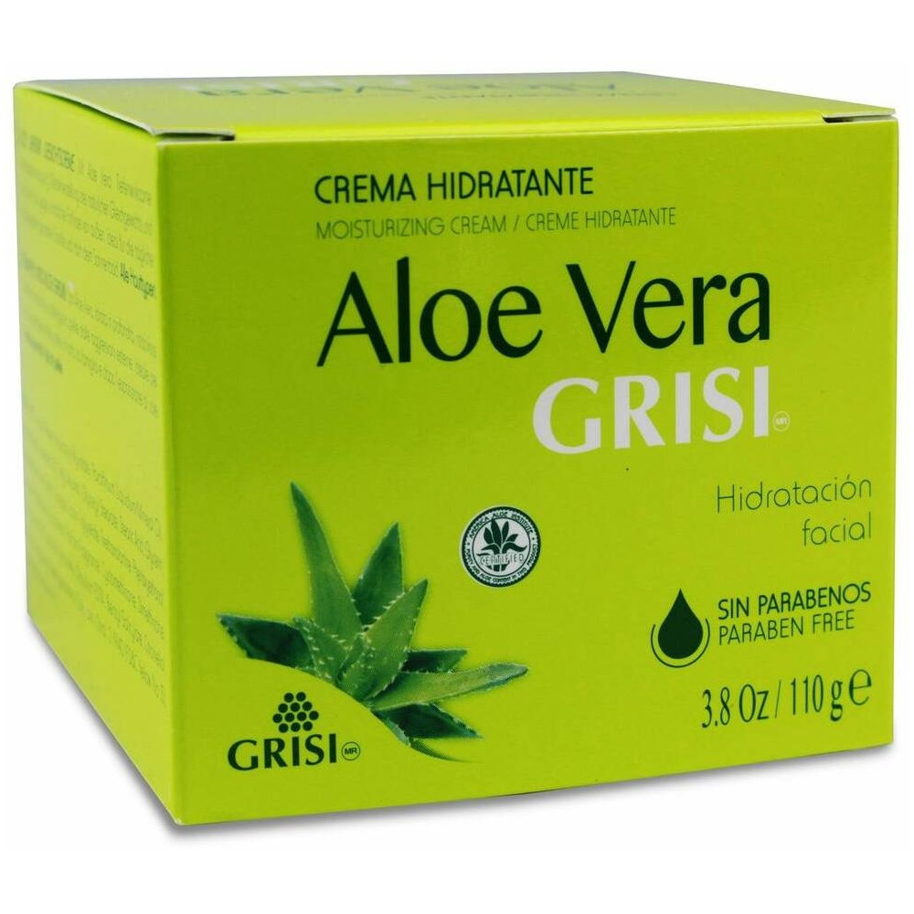 Crema Hidratante Aloe Vera Tarro 110Ml. Aloe Grisi
