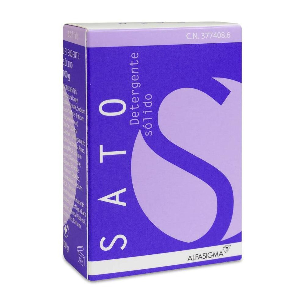 Sato Detergente Sólido, 100 Ml