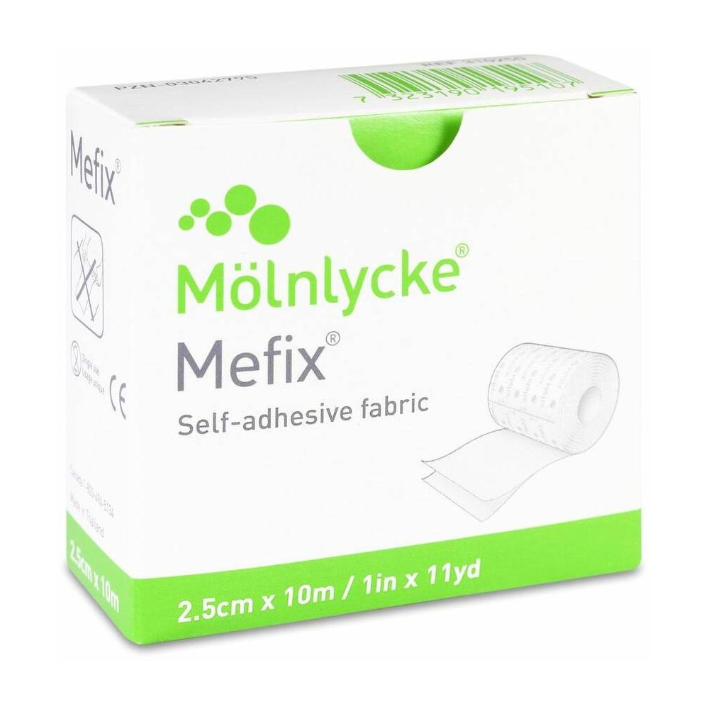 Mefix Tela Elástica Adhesiva Apósito 10 M X 2,5Cm