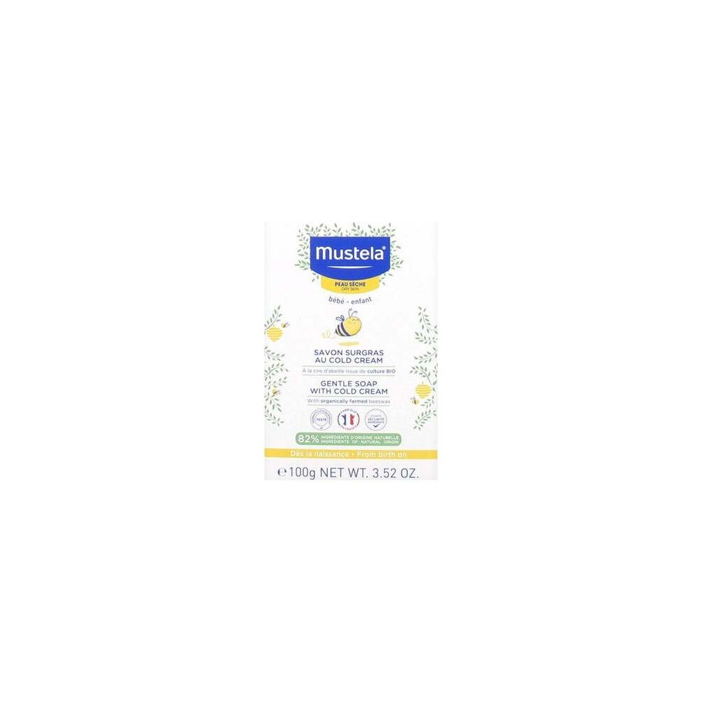 Mustela Cold Cream Jabón Pastilla, 150 G