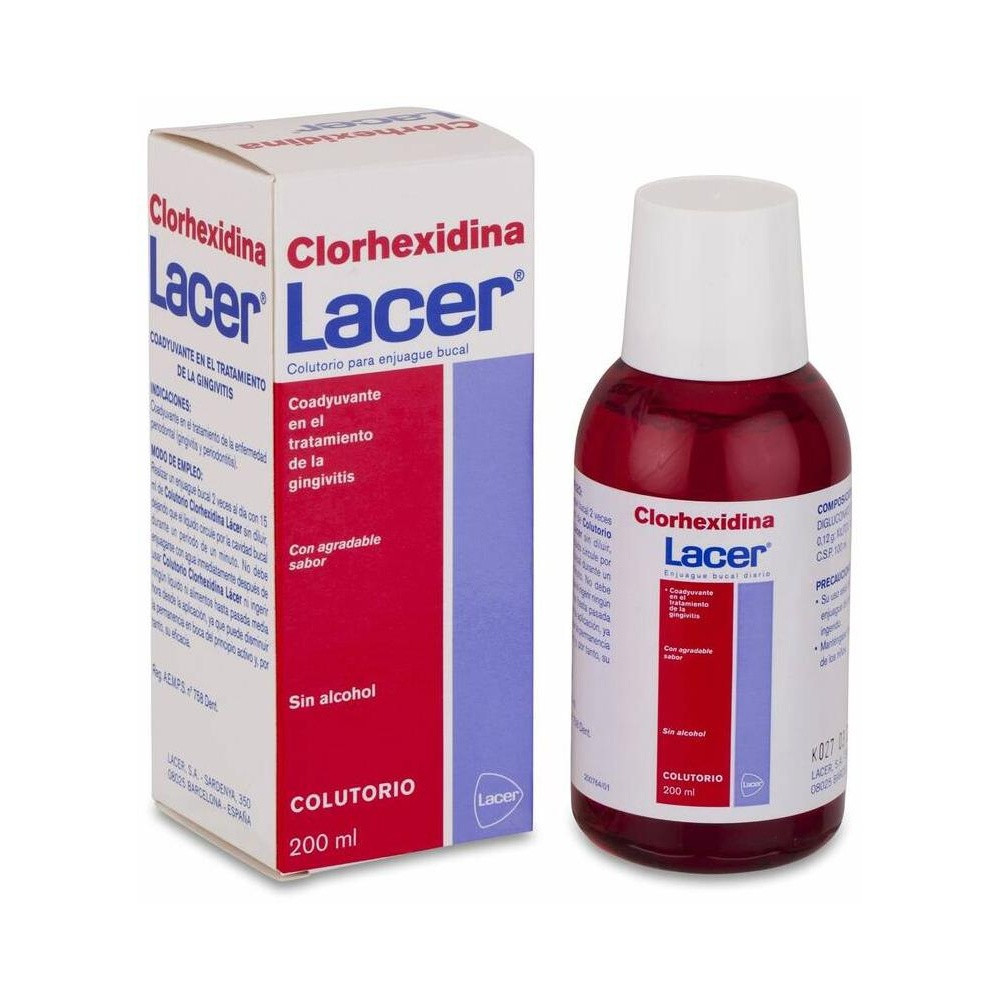 Lacer Clorhexidina 0,12 Colutorio 200Ml.