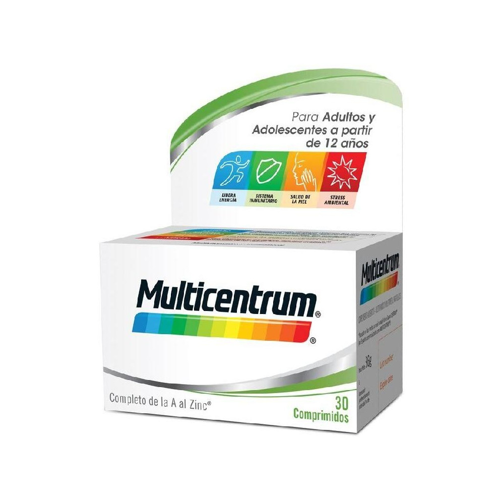 Multicentrum Vitaminas Y Minerales 30Comp
