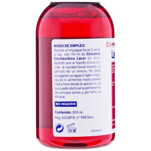 Lacer Clorhexidina 0,12 Colutorio 200Ml.