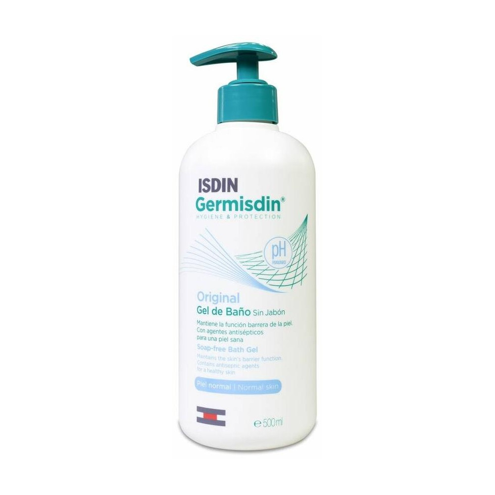 Isdin Germisdin Original Gel De Baño Sin Jabón, 500 Ml
