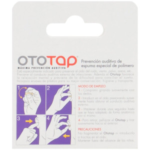 Tapones Oido Oto Tap Espuma 6 Und.