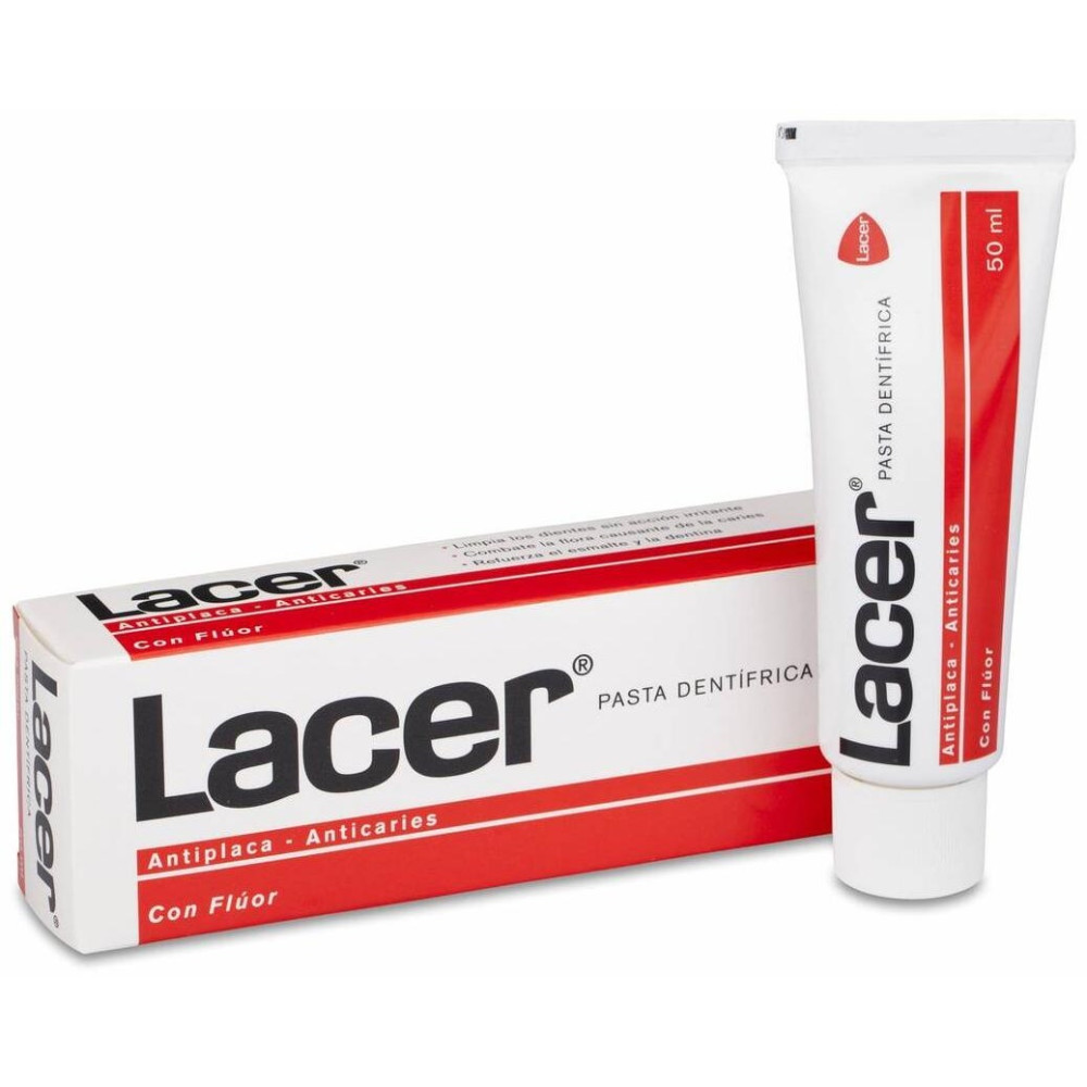 Lacer Pasta Dentífrica Con Flúor, 50 Ml