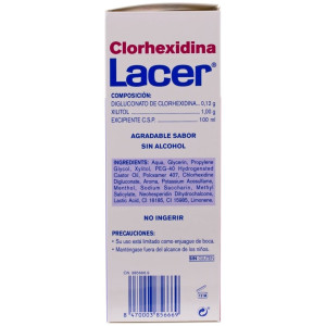 Lacer Colutorio Clorhexidina 0,12% 500Ml