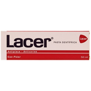 Lacer Pasta Dentífrica Con Flúor, 50 Ml