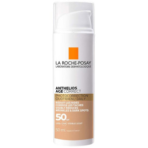 La Roche-Posay Anthelios Fotocorreccion Diaria Antiedad Spf50 Color, 50Ml