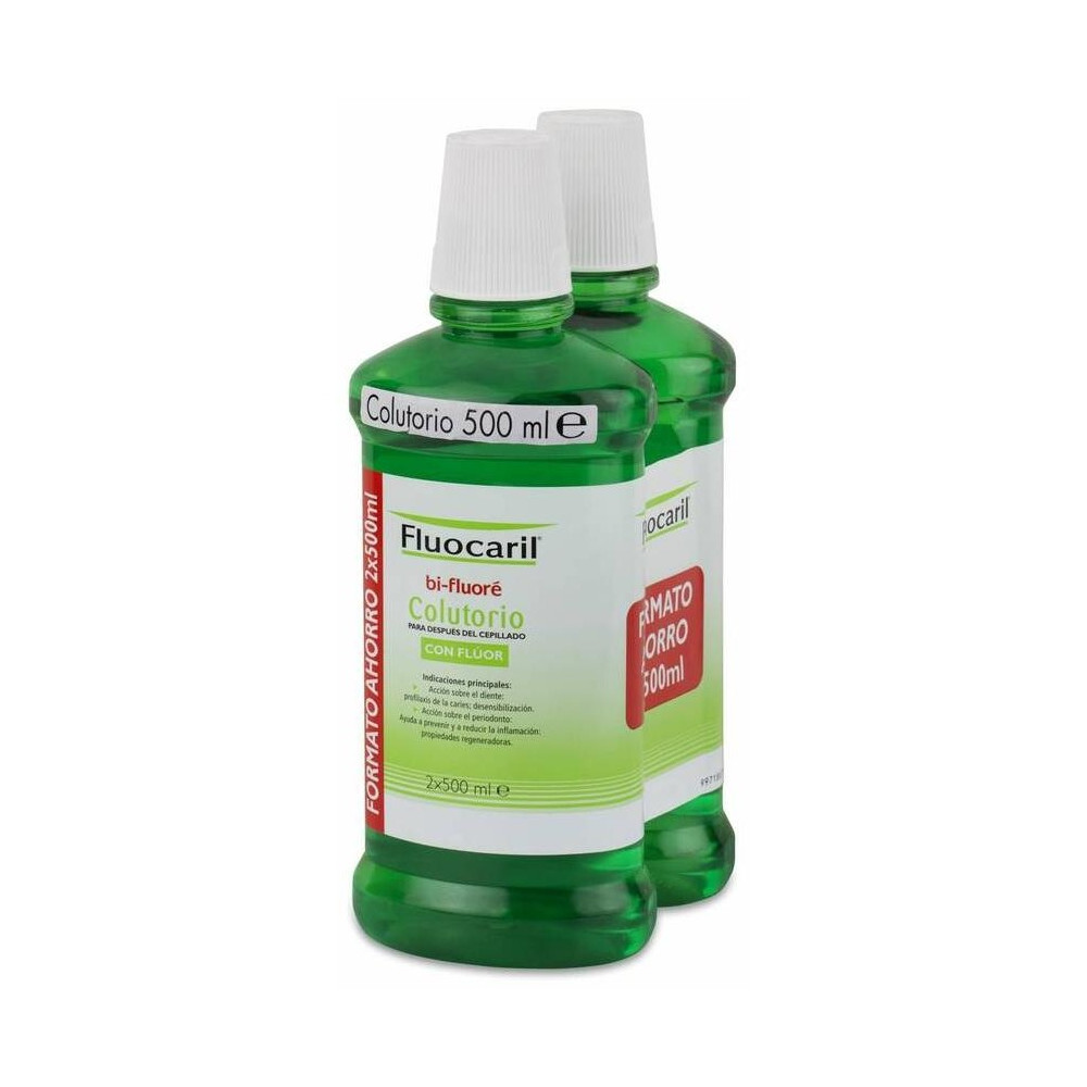 Duplo Fluocaril Bi-Fluore Colutorio Con Flúor, 2 Unidades