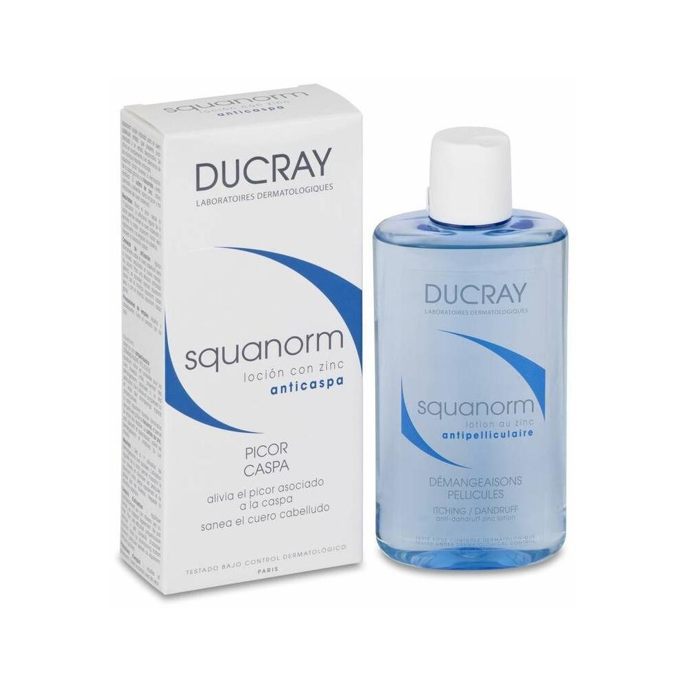 Ducray Squanorm Loción Anticaspa Con Zinc, 200 Ml