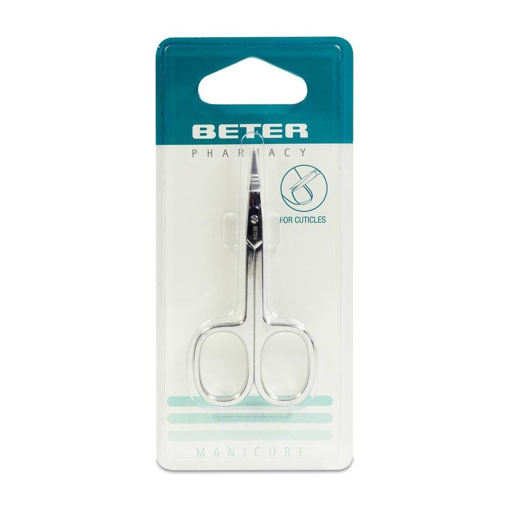 Beter Tijera Manicura Pieles Cromada Recta Profesional
