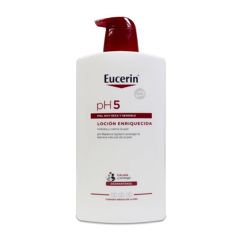 Eucerin Piel Sensible Ph5 Loción Enriquecida, 1 L