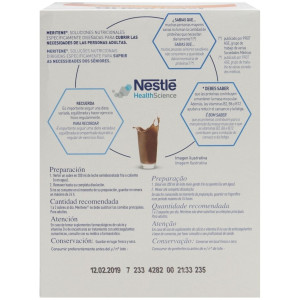 Meritene Fuerza Y Vitalidad Batido Sabor Chocolate, 15 Sobres