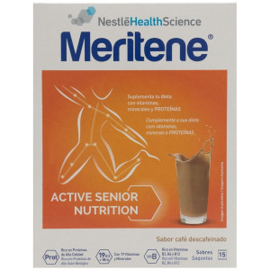 Nestlé Meritene Fuerza Y Vitalidad Sabor Café Descafeinado 15X30G