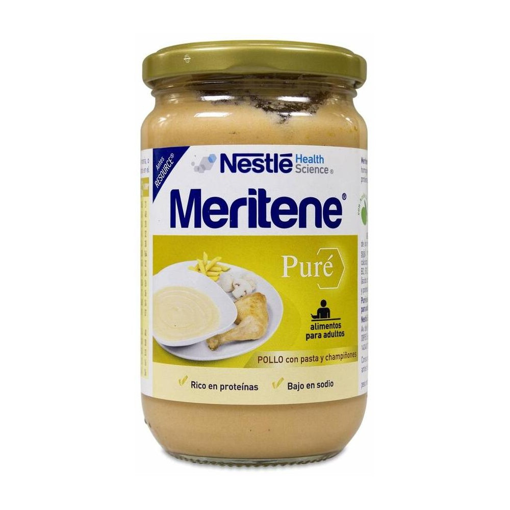 Meritene Nutrición Reforzada Puré Pollo Con Pasta Y Champiñones 300G