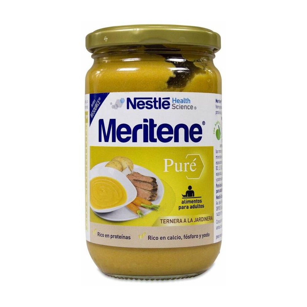Meritene Nutrición Reforzada Puré Ternera A La Jardinera 300G