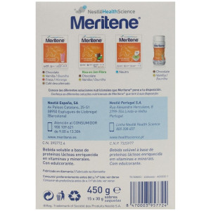 Nestlé Meritene Fuerza Y Vitalidad Sabor Café Descafeinado 15X30G