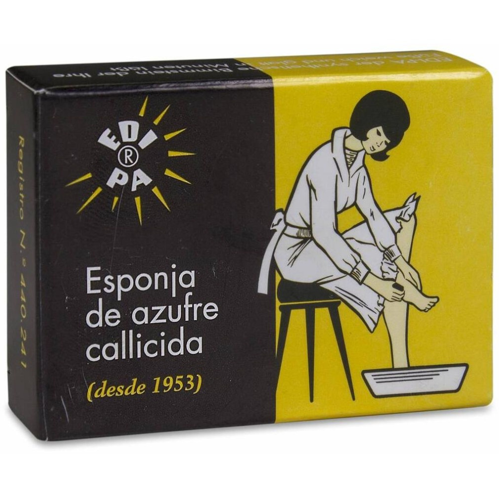 Edipa Esponja De Azufre Callicida, 1 Ud