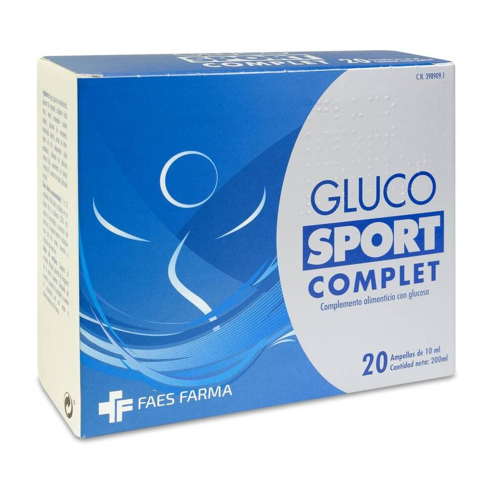 Glucosport Complet 20 Amp. Bebibles 10 M