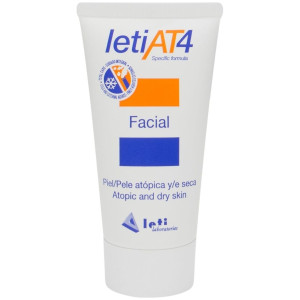 Leti At4 Facial Piel Atópica Y Seca, 50 Ml