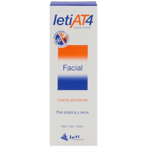 Leti At4 Facial Piel Atópica Y Seca, 50 Ml