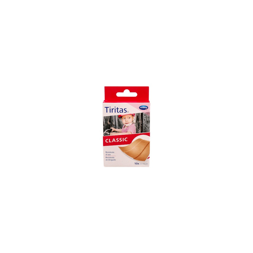 Tiritas Classic Apósito Adhesivo 1 Cm X 6 Cm, 10 Uds